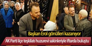 Başkan Erol huzurevi sakinleriyle iftarda buluştu