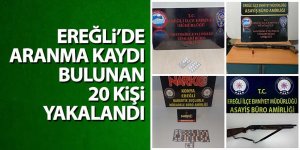 EREĞLİ’DE UYUŞTURUCUDAN 3 KİŞİ TUTUKLANDI