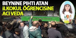 Beynine pıhtı atan ilkokul öğrencisine acı veda
