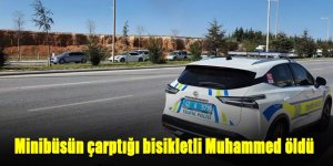 Minibüsün çarptığı bisikletli Muhammed öldü