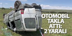 Otomobil takla attı: 2 yaralı