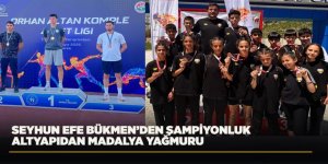 SEYHUN EFE BÜKMEN’DEN ŞAMPİYONLUK, ALTYAPIDAN MADALYA YAĞMURU
