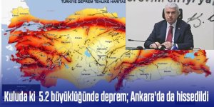 Konya'da 5.2 büyüklüğünde deprem; Ankara'da da hissedildi