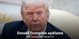 Trump: "(İran) Kesinlikle birkaç ay içinde nükleer silaha sahip olacaklar"
