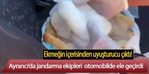 Ekmeğin içerisinde uyuşturucu çıktı! 2 gözaltı
