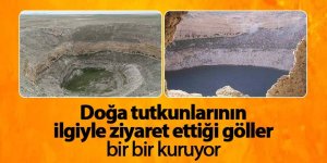 Doğa tutkunlarının ilgiyle ziyaret ettiği göller bir bir kuruyor
