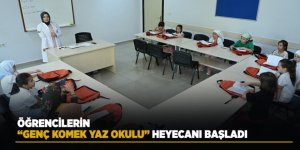 ÖĞRENCİLERİN “GENÇ KOMEK YAZ OKULU” HEYECANI BAŞLADI