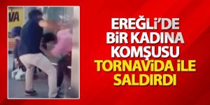 Komşusu Tornavida ile Saldırdı