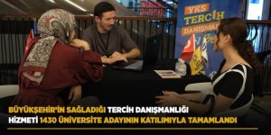 Büyükşehir’in Sağladığı Tercih Danışmanlığı Hizmeti 1430 Üniversite Adayının Katılımıyla Tamamlandı