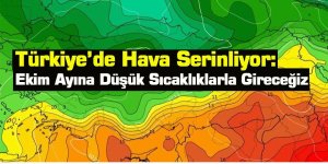 Türkiye’de Hava Serinliyor: Ekim Ayına Düşük Sıcaklıklarla Gireceğiz