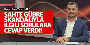 Başkan Adayı Yunus Çelik'ten Önemli Açıklamalar