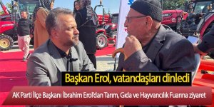 Başkan Erol’dan Tarım, Gıda ve Hayvancılık Fuarına ziyaret