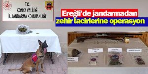 Ereğli’de jandarmadan zehir tacirlerine operasyon