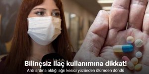 Ardı ardına aldığı ağrı kesiciyle hastanelik oldu