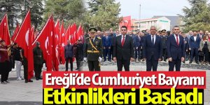 Ereğli’de Cumhuriyet Bayramı Etkinlikleri Başladı