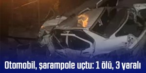 Otomobil, şarampole uçtu: 1 ölü, 3 yaralı