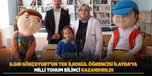 Ilgın Gökçeyurt’un Tek İlkokul Öğrencisi İlayda’ya Milli Tohum Bilinci Kazandırıldı