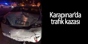 Karapınar’da trafik kazası: 1 yaralı
