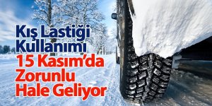 Kış Lastiği Kullanımı 15 Kasım’da Zorunlu Hale Geliyor