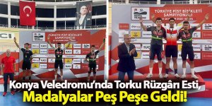 Konya Veledromu’nda Torku Rüzgârı Esti, Madalyalar Peş Peşe Geldi!