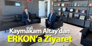 Kaymakam Altay, ERKON’da Üretim Hamlesini Yerinde İnceledi