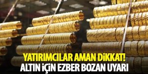 Dev bankadan altın için ezber bozan uyarı: Her an patlayabilir