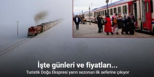 Turistik Doğu Ekspresi yarın sezonun ilk seferine çıkıyor