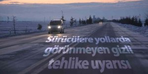 Sürücülere yollarda görünmeyen gizli tehlike uyarısı