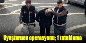Uyuşturucu operasyonu; 1 tutuklama