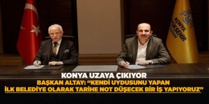 BAŞKAN ALTAY: “KENDİ UYDUSUNU YAPAN İLK BELEDİYE OLARAK TARİHE NOT DÜŞECEK BİR İŞ YAPIYORUZ”