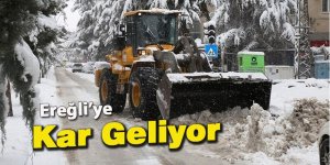Ereğli’de Kar Yağışı Bekleniyor