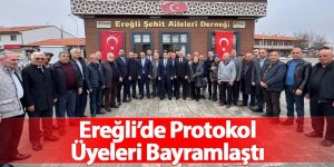 Ereğli’de Protokol Üyeleri Bayramlaştı