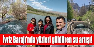 İvriz Barajı’nda yüzleri güldüren su artışı!