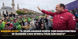 5. ULUSLARARASI KONYA YARI MARATONU’NDA DÜNYANIN RİTMİ KONYA’DA ATTI
