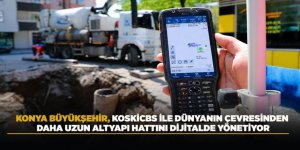 ALTYAPI HATTINI DİJİTALDE YÖNETİYOR