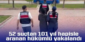 52 suçtan 101 yıl hapisle aranan hükümlü yakalandı