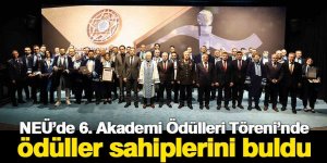 NEÜ’de 6. Akademi Ödülleri Töreni’nde ödüller sahiplerini buldu