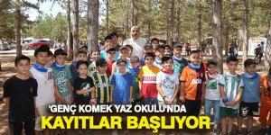 GENÇ KOMEK YAZ OKULU'NDA KAYITLAR BAŞLIYOR
