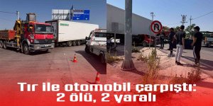 Tır ile otomobil çarpıştı: 2 ölü, 2 yaralı