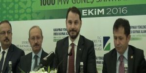 Bakan Albayrak: Karapınar'da 1000 Megavatlık Güneş Enerji Santrali