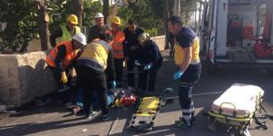 Elektrik Direğinden Düşen İşçi Ağır Yaralandı!