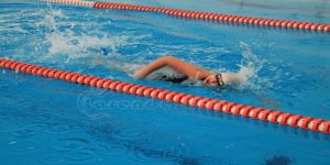 Yüzme Yarışında Kulaçlar Cumhuriyet Kupası İçin Atıldı
