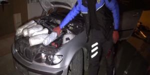 Otomobilde zulalanmış halde ;15 Kilo Esrar Çıktı