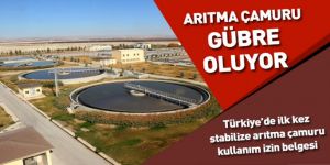 Arıtma Çamuru Gübre Oluyor