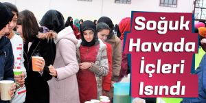 Soğuk Havada İçleri Isındı