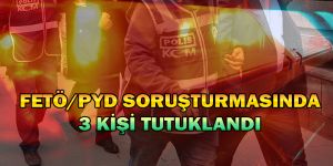 Ereğli'de FETÖ /PDY  Soruşturmasında 3 Kişi Tutuklandı