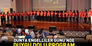 Dünya Engelliler Günü’nde Duygu Dolu Program