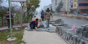 Soğuk Havaya Rağmen Çalışmalar Hız Kazandı