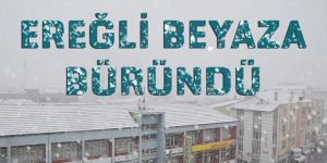 EREĞLİ DE KAR YAĞIŞI