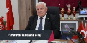 VARDAR’DAN KINAMA MESAJI